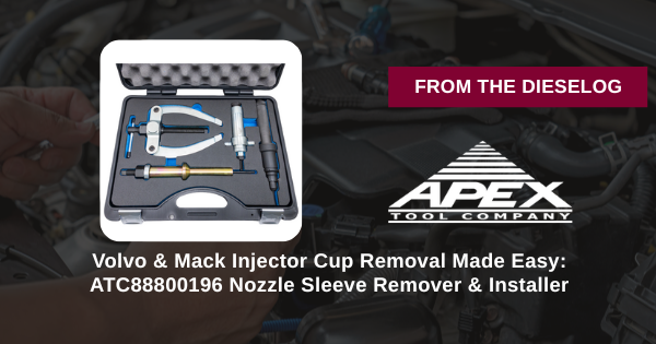 Volvo & Mack Injector Cup Removal Made Easy: ATC88800196 Nozzle Sleeve Remover & Installer